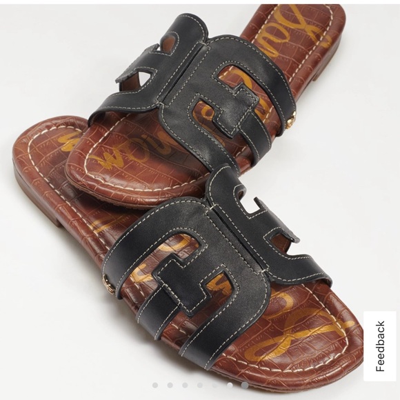 Sam Edelman- black bay slide size 7 1/2 - Picture 2 of 4